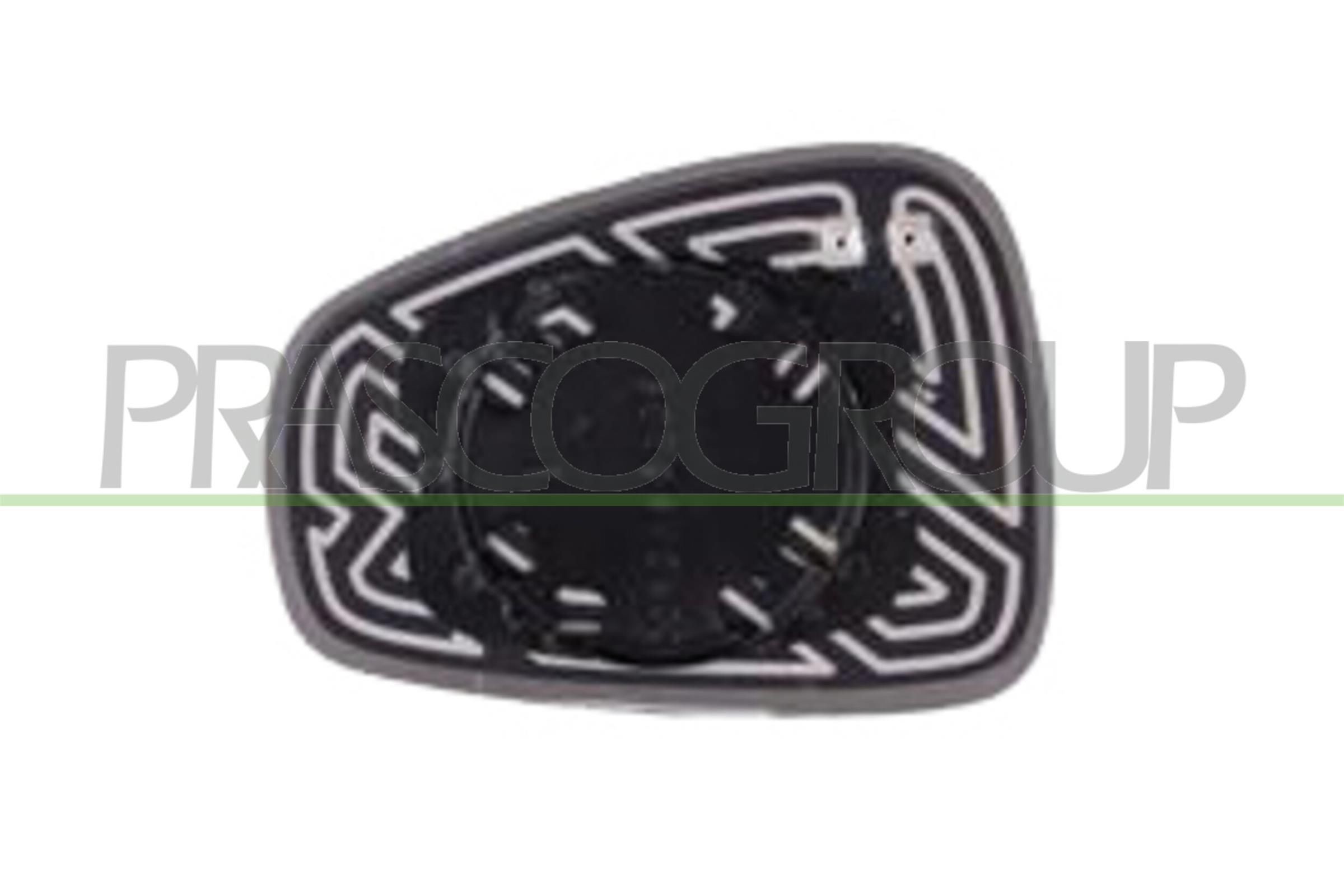 PRASCO Peegliklaas, Välispeegel AA0907513 Peegliklaas PRASCO Alfa Romeo GIULIA AA0907513