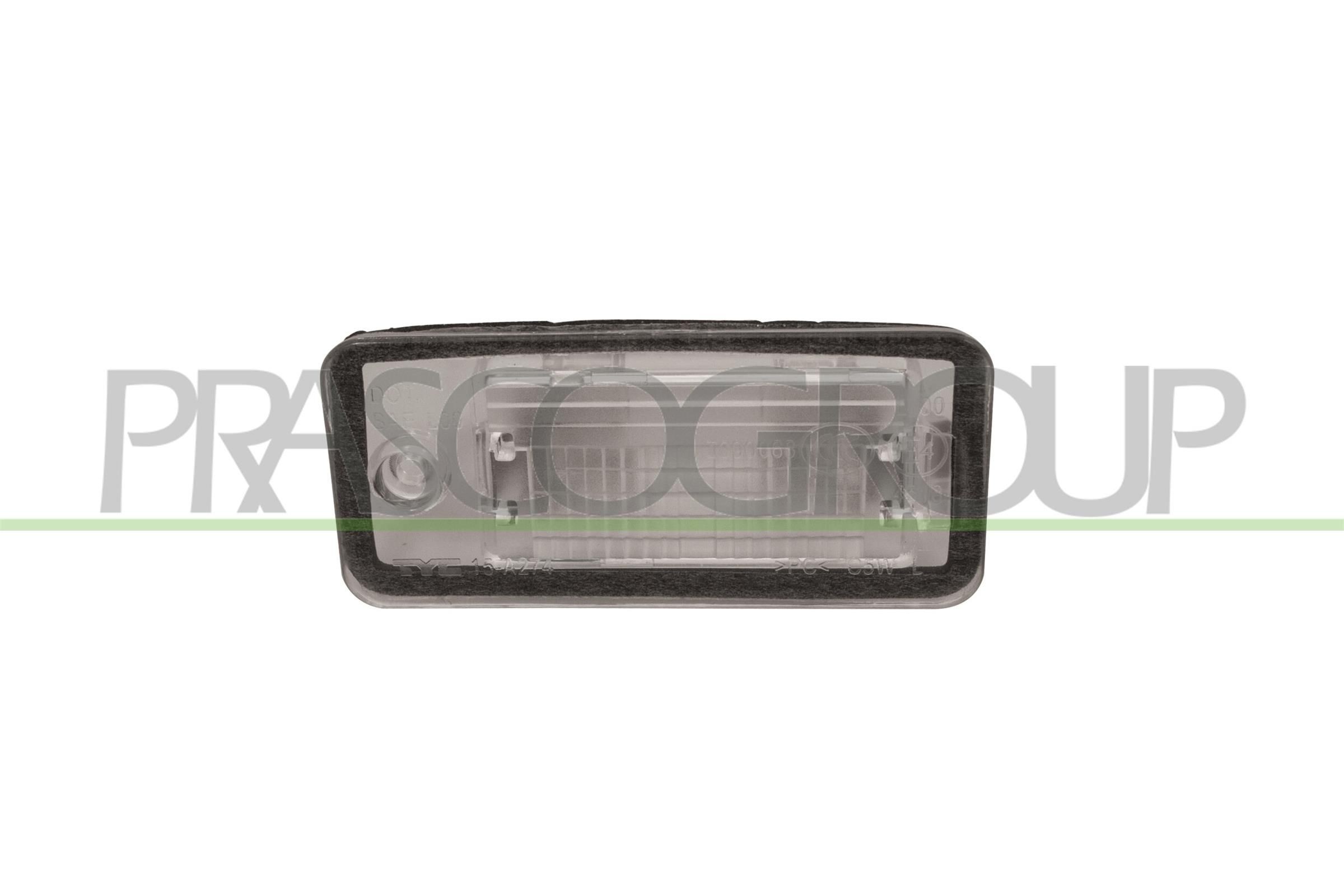 PRASCO Kentekenlamp AD0204354 Kentekenverlichting AUDI PRASCO AD0204354