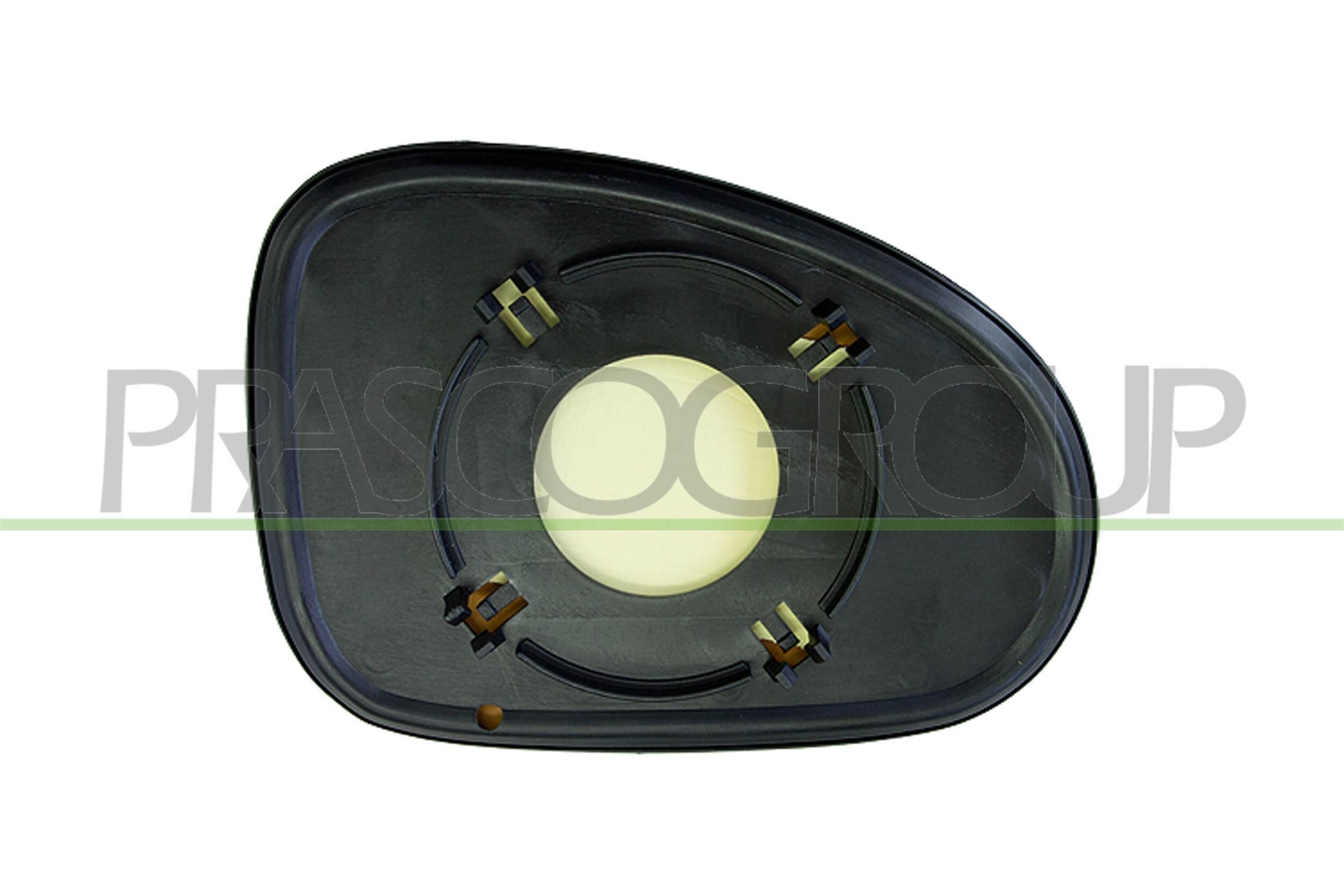 Spoguļstikls, Ārējais atpakaļskata spogulis PRASCO DW3257504 PRASCO DW3257504 Spoguļstikls CHEVROLET MATIZ 2024