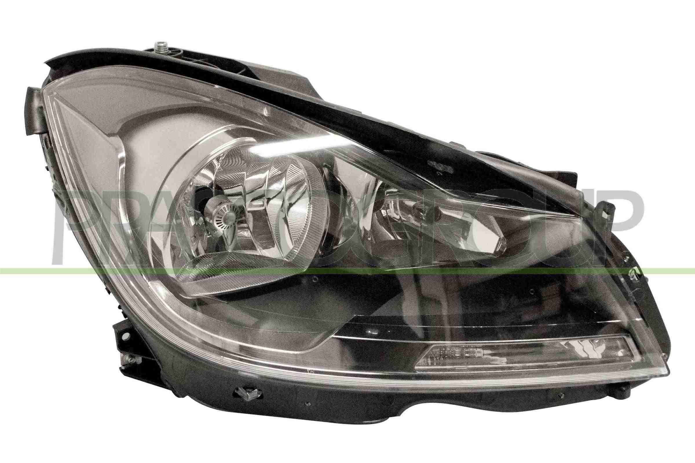 PRASCO Ajovaloumpio ME4404913 Ajovaloumpio PRASCO Oikea, H7/H7, musta