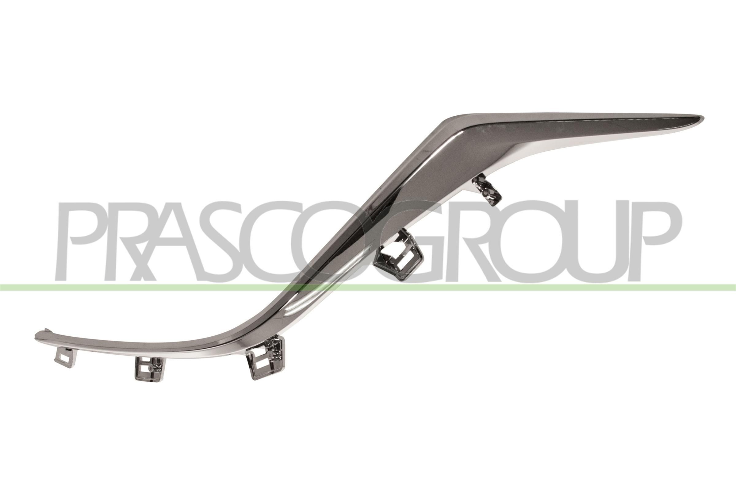 PRASCO Baguette et bande protectrice, grille de radiateur MZ3322204 PRASCO MZ3322204 Bandeau pare-choc Mazda CX 7 ER pas cher