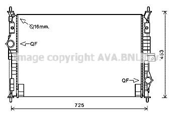 PRASCO Køler, motorkøling PE2386 Radiator PRASCO PREVIA PE2386 billig