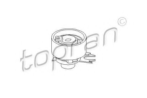 TOPRAN Timing belt tensioner pulley 108 171 Mercedes GLA TOPRAN timing belt tensioner pulley 108171
