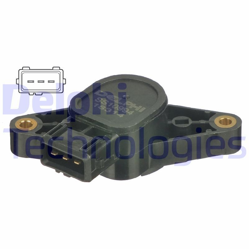DELPHI Αισθητ., θέση πεταλ. γκαζιού SS10994-12B1 Αισθητήρας θέσης πεταλούδας γκαζιού DELPHI ALHAMBRA SS10994-12B1 φθηνά