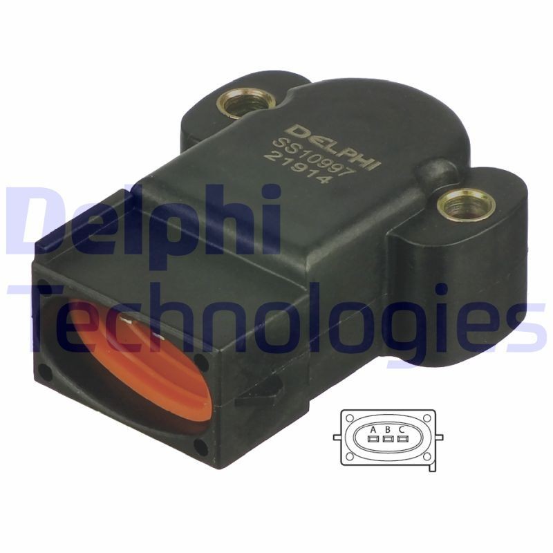 DELPHI Drosselklappenpotentiometer SS10997-12B1 Drosselklappenpoti DELPHI Jaguar XF SS10997-12B1