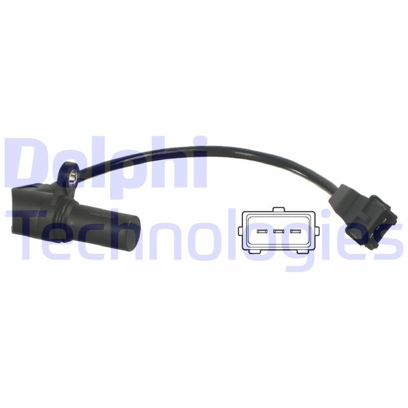 DELPHI Snímač impulzov kľukového hriadeľa SS11055 DELPHI SS11055 Snímač otáčok motora Chevrolet Blazer S10 cena