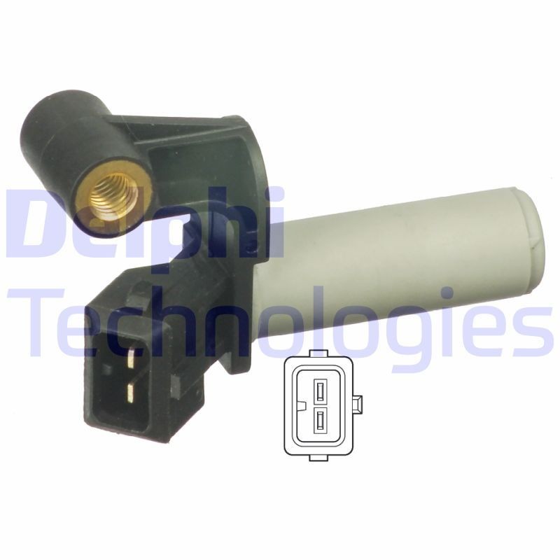 DELPHI Impulsgiver, veivaksel SS11076 DELPHI SS11076 Veivakselsensor Nissan INTERSTAR originale