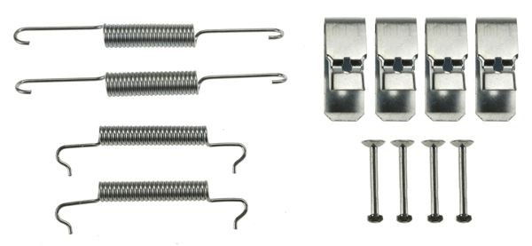 TRW Accessory Kit, brake shoes SFK444 Jeep GRAND CHEROKEE TRW brake shoe fitting kit SFK444