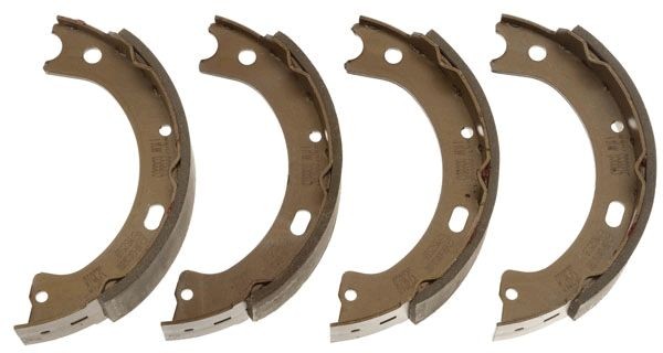 TRW Piduriklotside komplekt, seisupidur GS8805 Käsipidur TRW Nissan PRIMERA GS8805