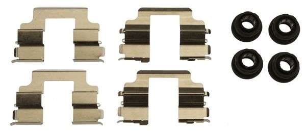 TRW Monteringssett, bremseklosser PFK658 PFK658 Tibehørsett, skivebremse belegg SEAT ALTEA TRW