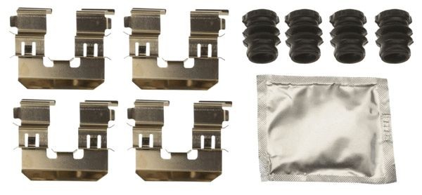 TRW Monteringssett, bremseklosser PFK679 TRW PFK679 originale Tibehørsett, skivebremse belegg Subaru Impreza GP hva koster