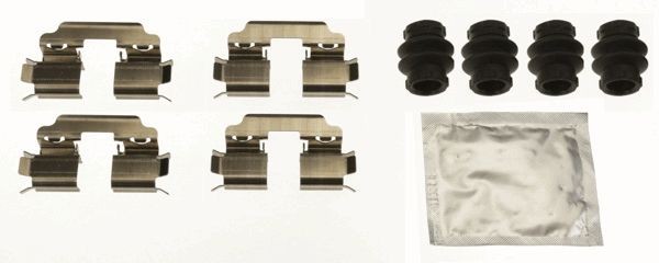 TRW Kit d'accessoires, plaquette de frein à disque PFK705 TRW PFK705 Kit d'accessoires, plaquette de frein à disque Chevrolet REZZO d'origine