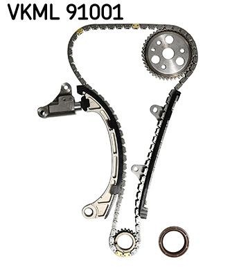 SKF Styrekædesæt VKML 91001 VKML 91001 Styrekæde TOYOTA LAND CRUISER SKF