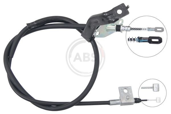 A.B.S. Ντίζα, φρένο ακινητοποίησης K17457 A.B.S. K17457 γνήσια Ντίζα χειροφρένου Ssangyong Actyon Sports I κόστος