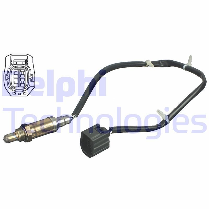 DELPHI Lambdasonde ES11122-12B1 Lambda sensor DELPHI Mazda CX-9 ES11122-12B1