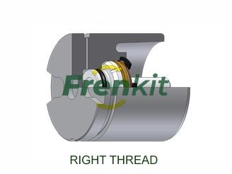 FRENKIT Zuiger, remklauw K575201R FRENKIT K575201R Remzadel zuiger C5 III Station Wagon (RW) prijs