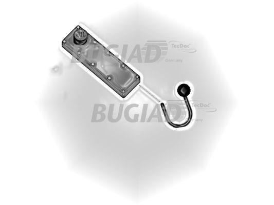 BUGIAD Ελαστ. σωλ., αναπνοή στροφαλοθάλαμου 88626 88626 βαλβίδα αναθυμιάσεων λαδιού MERCEDES-BENZ CLS BUGIAD