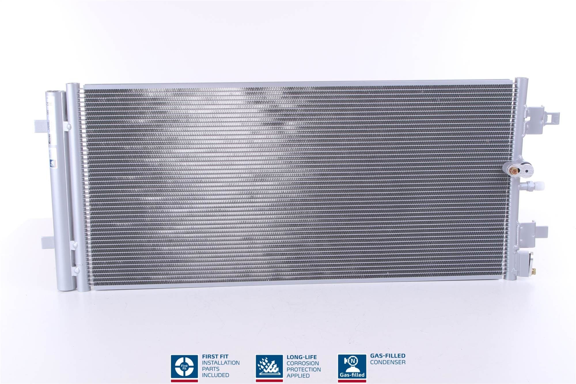 NISSENS Air conditioning condenser 940589 NISSENS 940589 Air conditioning condenser - Audi A6 C7 Avant air conditioner parts