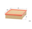 MANN-FILTER Filtre à air C 26 168 pour VOLKSWAGEN 10,23&nbsp;&euro;