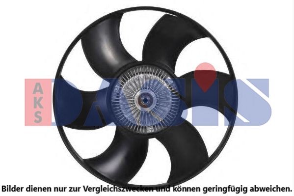 Koelventilator AKS DASIS 128167N AKS DASIS 128167N Radiateurventilator MERCEDES-BENZ SPRINTER 2000