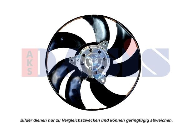 AKS DASIS Kjølevifte 378037N AKS DASIS 378037N Radiator kjølevifte Jaguar XK Cabrio pris