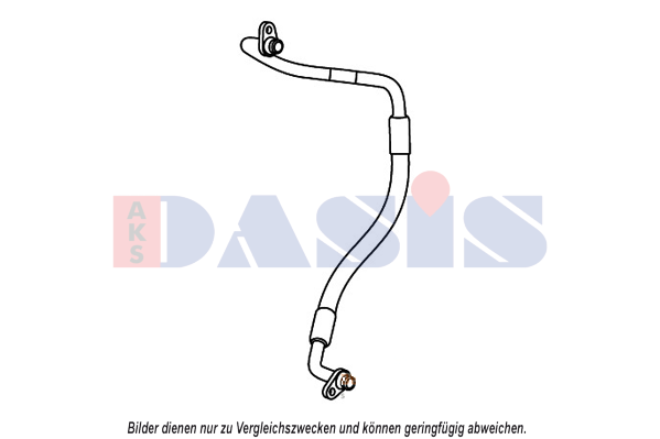 AKS DASIS Augstspiediena cauruļvads, Gaisa kond. sist. 885898N Kondicionieru caurules AKS DASIS Suzuki SWIFT 885898N