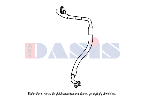 AKS DASIS Condotto alta pressione, Climatizzatore 885900N 885900N costo Tubo aria condizionata NISSAN INTERSTAR AKS DASIS
