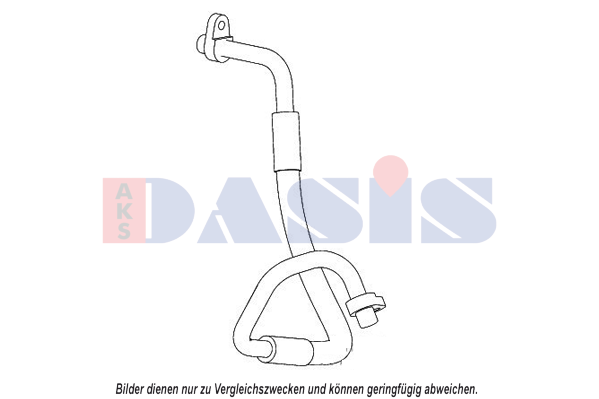 AKS DASIS Korkearpainejohto, ilmastointilaite 885910N DODGE Ilmastointi letku AKS DASIS 885910N