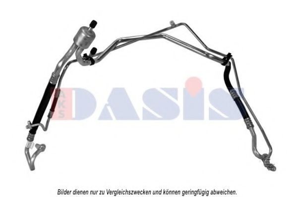 AKS DASIS High- / Low Pressure Line, air conditioning 885912N 885912N AKS DASIS ac pipe NISSAN CUBE