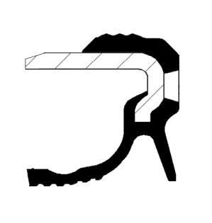 CORTECO Paraolio albero a gomiti 19037092B CORTECO 19037092B Paraolio albero a gomiti