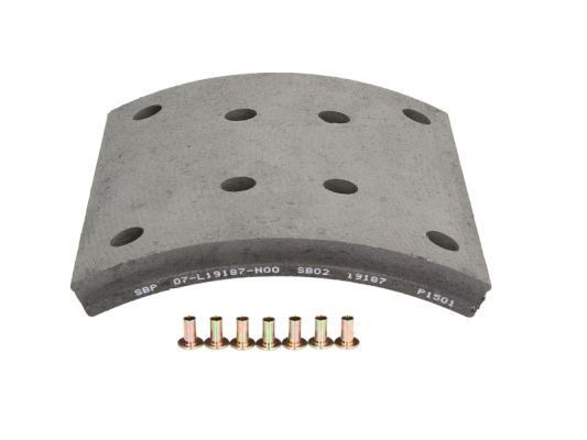 SBP Kit de garnitures de frein, frein à tambour 07-L19187-N00 07-L19187-N00 Frein à main SBP PEUGEOT 307