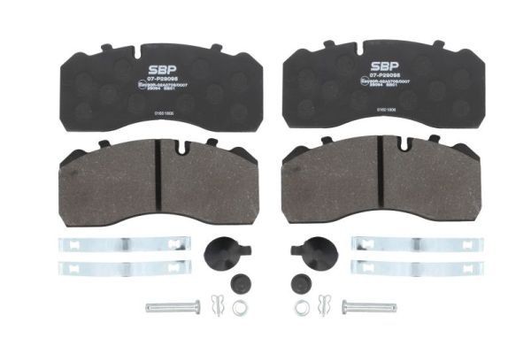 SBP Bremseklosser 07-P29095 07-P29095 Bremsekloss NISSAN MICRA SBP