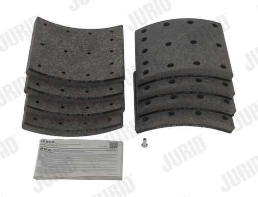 JURID Bromsbelägg, sats, trumbroms 1909011230 1909011230 JURID handbroms VOLVO V70