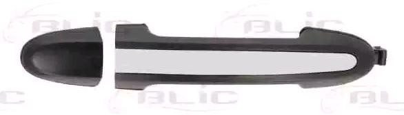 Dørhåndtak BLIC 6010-20-032402P BLIC 6010-20-032402P Dørhåndtak HYUNDAI SANTA FE 2024