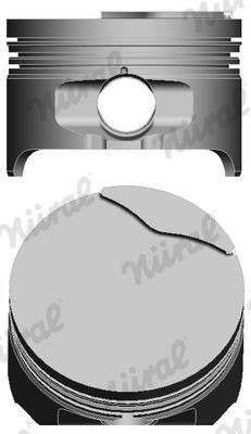 Piston NÜRAL 87-104200-00 NÜRAL 87-104200-00 Piston moteur DACIA SANDERO 2022