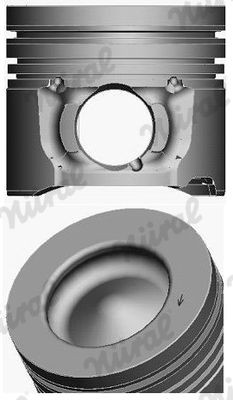 NÜRAL Kolben 87-433600-00 NÜRAL 87-433600-00 FORD C-MAX Kolben Preis