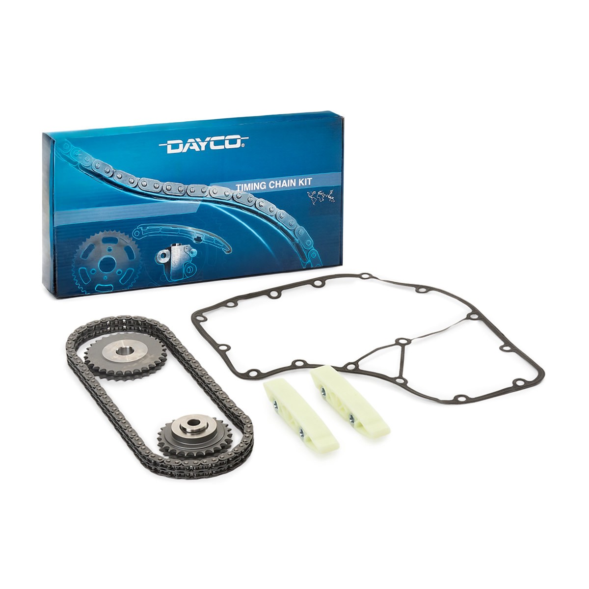 DAYCO Kit de distribuição KTC1055 Corrente de distribuição DAYCO Peugeot 807 KTC1055