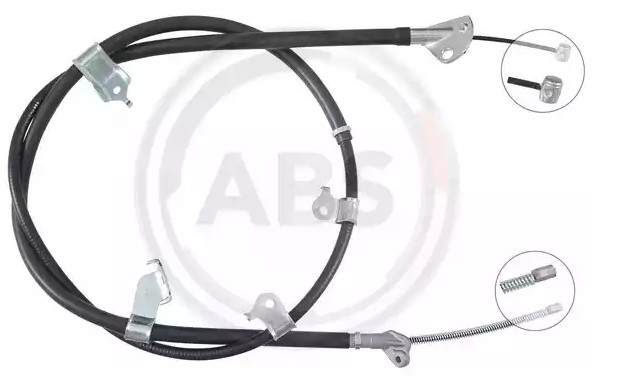 A.B.S. Cavo freno a mano K17632 A.B.S. K17632 Filo freno a mano HiAce Bus (H300) prezzo