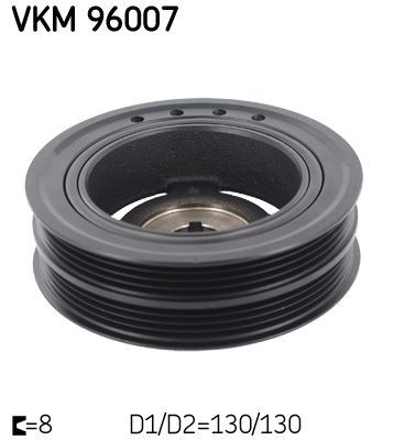 SKF Krukaspoelie VKM 96007 SKF VKM96007 Krukas, poelie Aveo / Kalos Sedan (T250, T255) prijs