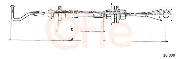 Gasswire COFLE 10.090 COFLE 10.090 Gasswire Seat TOLEDO 2008