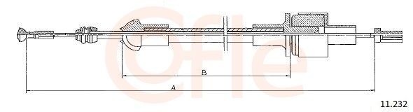 COFLE Tross, sidurikasutus 11.232 COFLE 11.232 originaal Siduritross HYUNDAI i30 hind