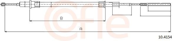 COFLE Handremkabel 10.4154 Handremkabel COFLE X1 10.4154 goedkoop