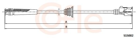 COFLE Spidometra trose S1S002 Spidometra trose COFLE XC60 S1S002 lēti