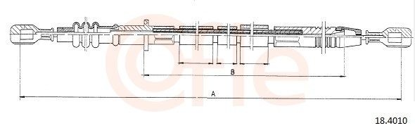 Koppelingskabel COFLE 18.4010 COFLE 18.4010 Koppelingskabel DAIHATSU TERIOS 2019