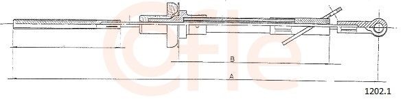 COFLE Tross, sidurikasutus 1202.1 1202.1 Siduritross ALFA ROMEO 159 COFLE
