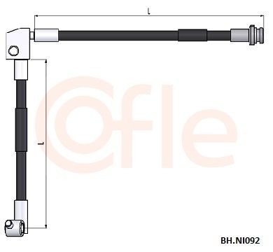 COFLE Trose, Sajūga pievads 18.163 COFLE 18.163 Trose sajūga pievads Honda Prelude BA4 orģinālās cena