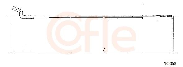 Gaasitross COFLE 10.063 COFLE 10.063 Volkswagen KAEFER 2003 Gaasitross