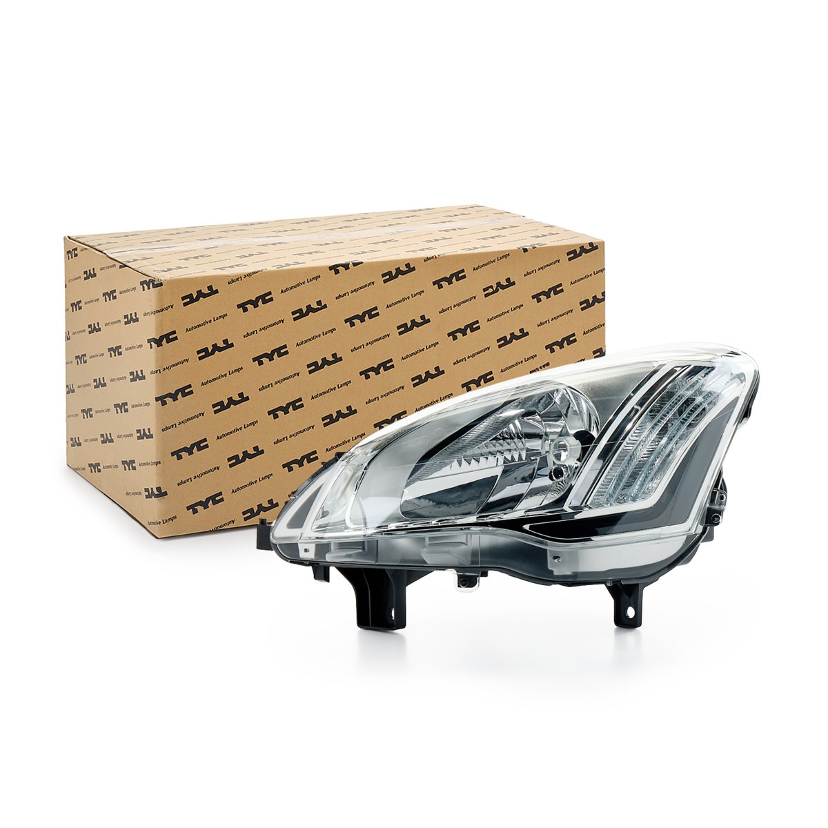 Headlight TYC 20-14700-05-2 TYC 20-14700-05-2 2013 Peugeot PARTNER headlight replacement
