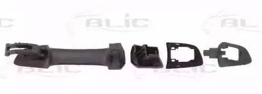 BLIC Dörrhandtag 6010-43-009403P BLIC 6010-43-009403P Dörrhandtag VW Golf 6 Cabriolet original
