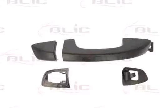 Pega de porta BLIC 6010-43-009404P BLIC 6010-43-009404P Maçaneta da porta VW SHARAN 2014